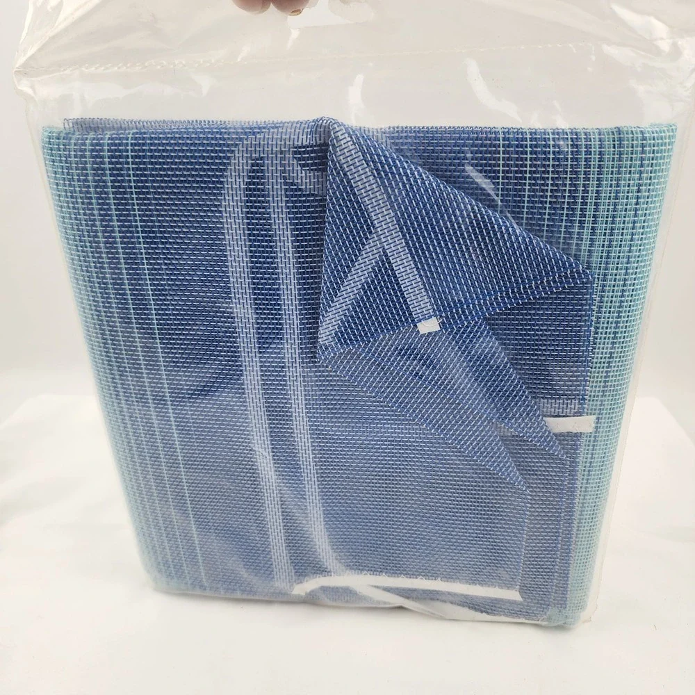 Phifer Better Bottom One Piece Replacement Cover Chaise Lounge Sealed Blue White - Picture 2 of 4